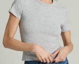 Joe&#39;s Jeans Baby Short Sleeve Tee Heathered Grey - $54.00