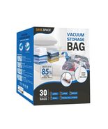 Vacuum Storage Bags for Clothes and Bedding, Space Saver Compression Pac... - $580.11 MXN+