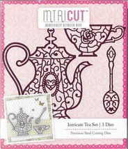 Intricut. Intricate Tea Set Die Set. Ref:005. Die Cutting Cardmaking Crafts - £6.89 GBP