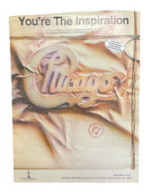 You&#39;re The Inspiration Chicago Sheet Music - $12.99