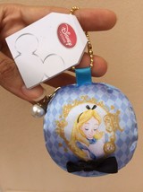 DisneyStore Alice in Wonderland Purse Bag Keychain for Coin, Jewelry. RARE NEW - $12.00