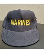 Vintage Northstar US Marines Blue Snap back Baseball Cap Hat New - $27.92