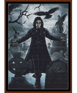 The Crow ~~ counted cross stitch pattern PDF - £9.58 GBP