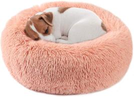 Pet Calming Bed Plush Cat Bed Kennel Dog Soothing Sleeping Sofa Mat - £22.77 GBP