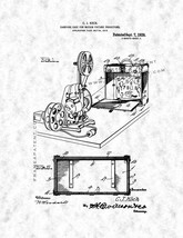 Case For Motion-picture Projectors Patent Print - Gunmetal - £6.35 GBP+