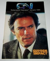 ON Subscription Television Program Guide 1985 Clint Eastwood Prince Scar... - £27.93 GBP