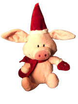 Gemmy Christmas Animated Singing Tutti Frutti Santa Pig Plush - £19.97 GBP