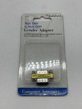 NEW Radio Shack MALE DB9 Computer Gender Adapter Male DB9 to Male DB9  - £3.66 GBP