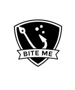 Bite Me vinyl decal sticker, fishing sticker, vinyl sticker, truck stick... - $9.59 CAD