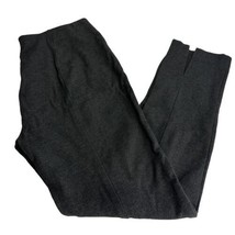 eileen fisher gray stretch pull on pleated pants size S - $24.74