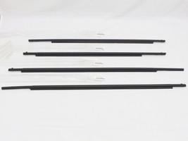 Toyota Prius Plug-In 2010-2015 Black Front Rear Door Belt Moulding SET OEM - $143.49