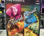 Trivial Pursuit Unhinged (Sony PlayStation 2, 2004) PS2 CIB Complete Tes... - $7.34