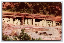 Cliff Dwellings Manitou Colorado CO and Pike&#39;s Peak UNP DB Postcard R11 - £3.91 GBP