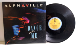 Alphaville Dance With Me 12&quot; Vinyl Record Synth-Pop New Wave 1986 Electr... - $22.80