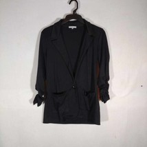 Charlotte Russe Coat Small,  Black, Gently Used - £15.73 GBP