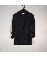 Charlotte Russe Coat Small,  Black, Gently Used - £15.71 GBP