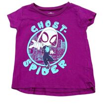 Marvel Spidey &amp; Amazing Friends Ghost-Spider Toddler Tee 2T Purple - $20.07 CAD