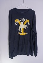 Yellowstone Dutton Ranch Men&#39;s Graphic T Shirt 2XL Gray Long Sleeve Crew... - $218.62 MXN