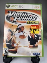 NEW Virtua Tennis 2009 XBox 360 Game SEALED Sega virtual tenis 09 sports US NTSC - £8.14 GBP