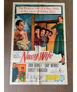 Navy Wife 1949, Comedy/Romance Original Vintage One Sheet Movie Poster  - £38.76 GBP
