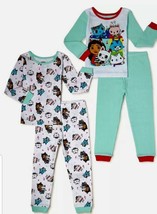 Gabbys Dollhouse Pajamas Two Pair 4 Piece Girls Set Size 3 T New Free Sh... - £25.25 GBP