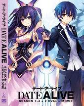 Dvd Anime Date A Live Season 1-4 VOL.1-46 End + 2 Ova + Movie Eng Dub+ Free Ship - £36.48 GBP