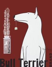 Bull Terrier Brand by Ken Bailey Food Kitchen Animals Dog Fine Art Print 22x30 - £39.44 GBP