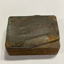 Letterpress Printing block Lawnmower 2” x 1 1/2” - $156.94 MXN
