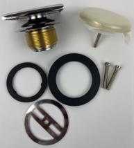 Mountain PP Replacement Bathtub Drain Trim Kit for older Drains Square /... - $135.76 CAD
