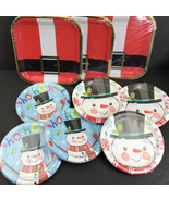Christmas Holiday Lot of 31 Pkgs Winter Napkins Drink Napkins Plates Tab... - $32.24 CAD