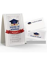JYC11 2025 Graduation Sign &amp; Words of Wisdom Cards 26 pcs Multi-color - $192.88 MXN