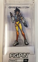 Overwatch Tracer FiGPiN Enamel Pin CMD Collectibles #132 - £6.34 GBP