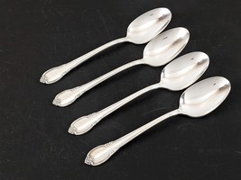 1847 Rogers REMEMBRANCE 4 Teaspoons 6-1/8&quot; Silverplate 1948 - £11.87 GBP