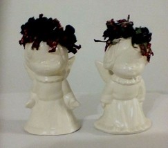 Miniature Ceramic Angels Shelf Curio Decoration 3&quot; Tall - £11.00 GBP