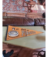 Pittsburgh Pirates Pennant  1970 Three Rivers Stadium Vintage 30&quot; ARA - $42.33 CAD