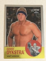 Kenny Dykstra WWE Heritage Chrome Topps Trading Card 2007 #47 - £1.47 GBP