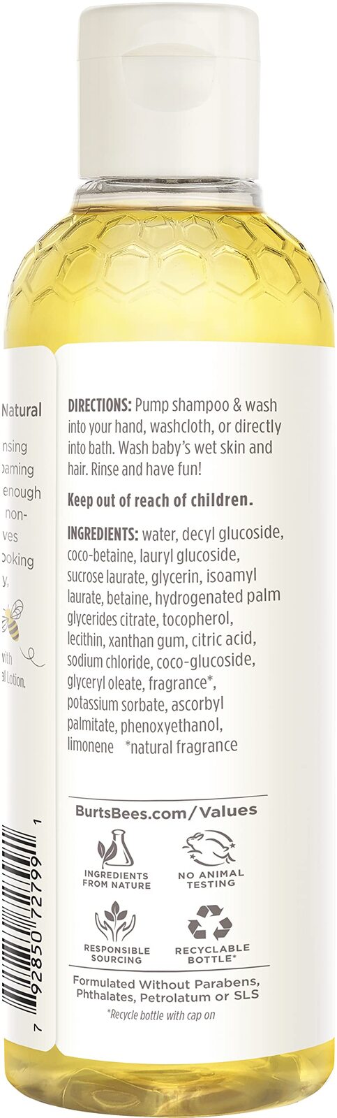 Burt'S Bees Baby Bee Shampoo & Bodywash, Fresh Scent, 8 Fl Oz Item image 6