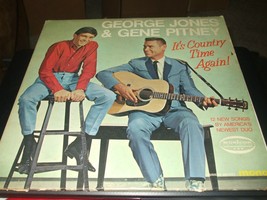 George Jones &amp; Gene Pitney - It&#39;s Country Time Again! Monaural MM2065 (V... - £18.63 GBP