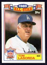 Los Angeles Dodgers Tom Lasorda 1990 Topps Glossy All Star Insert #1 nr mt ! - £0.39 GBP