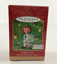 Hallmark Keepsake Christmas Ornament Raggedy Ann Collectible Vintage 2001 New - £15.51 GBP