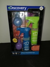 NEW Discovery Kids Chalk Blast Set w/ Chalk Sprays &amp; Bombs [Blue/Purple] - £6.35 GBP