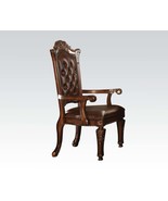 Vendome Executive Office Chair, Faux Leather &amp; Cherry Finish - $9,020.51 MXN