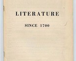 Barnes &amp; Noble Catalog 425 Literature Since 1700 Scholarly Book Dept 196... - $27.72
