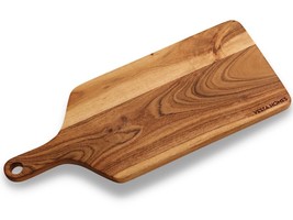 Wooden Chopping Board Cutting Board Serving Board Platter Plate 42 x 18 x 1.5 cm - £29.71 GBP