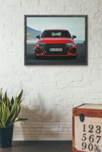 24x32  Audi RS3 2022 Wooden Framed Poster #1467572 ,sport car print - £84.78 GBP