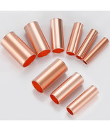 100PCS Copper Crimp Terminals Connector Pipe Wire Joint Small Tube Crimping - $8.01+