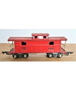 American Flyer Lines 484 Red Caboose 8 Wheel Train Car Vtg - $15.00