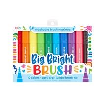 , Big Bright Brush Markers - Set Of 10 - £14.83 GBP