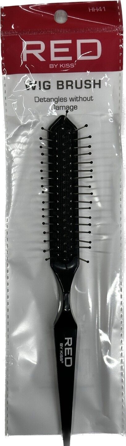 RED BY KISS WIG BRUSH DETANGLES WITHOUT DAMAGE #HH41 - $1.99