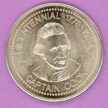 1978 Port Alberni British Columbia Medallion Captain Cook Chief Maquinna CN - $11.95